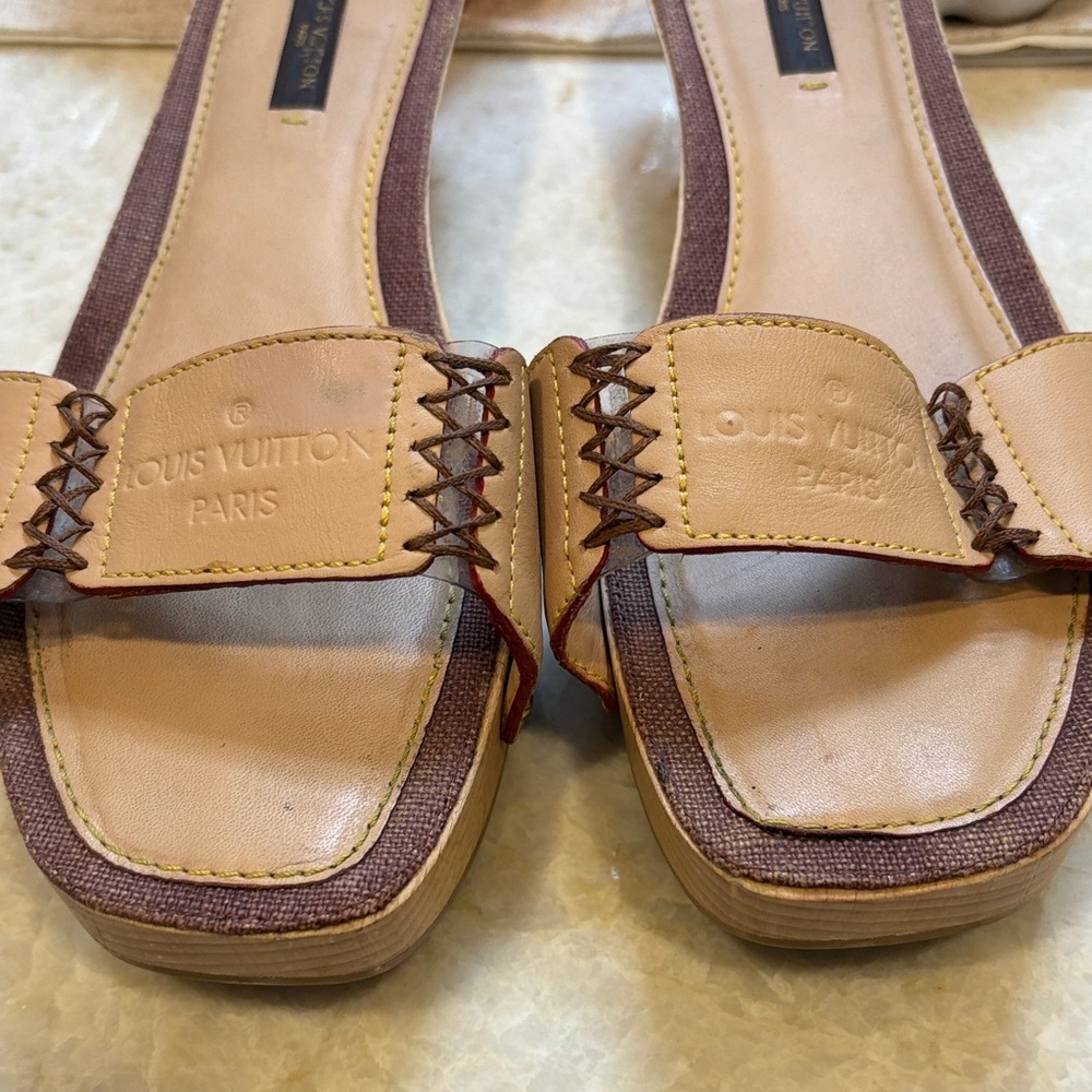 Louis Vuitton Niominka Otoe Mule/ Slide Sandals - Picture 8 of 8